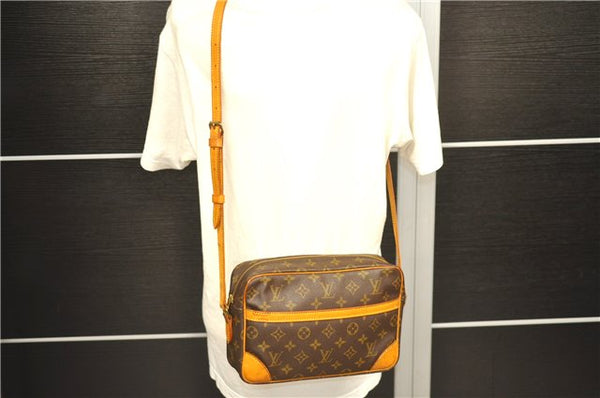 Auth Louis Vuitton Monogram Trocadero 27 Shoulder Cross Body Bag M51274 LV 1271D