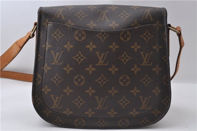 Auth Louis Vuitton Monogram Saint Cloud GM Shoulder Cross Bag M51242 LV 1272D