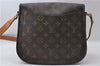 Auth Louis Vuitton Monogram Saint Cloud GM Shoulder Cross Bag M51242 LV 1272D