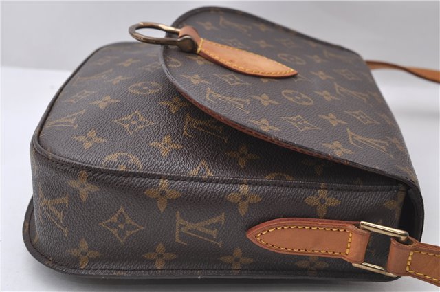Auth Louis Vuitton Monogram Saint Cloud GM Shoulder Cross Bag M51242 LV 1272D