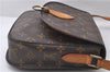 Auth Louis Vuitton Monogram Saint Cloud GM Shoulder Cross Bag M51242 LV 1272D
