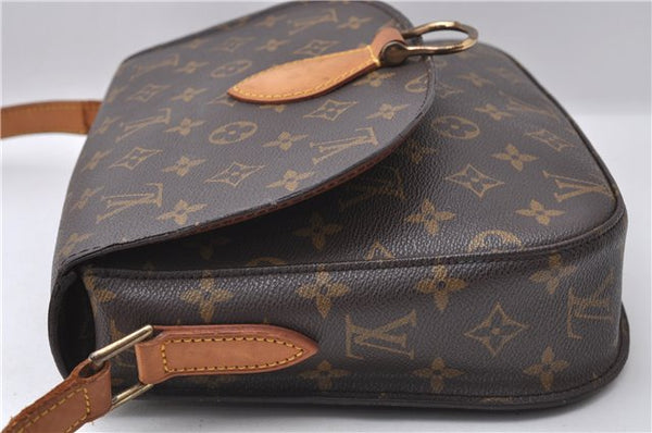 Auth Louis Vuitton Monogram Saint Cloud GM Shoulder Cross Bag M51242 LV 1272D