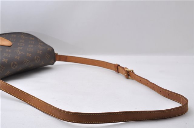 Auth Louis Vuitton Monogram Saint Cloud GM Shoulder Cross Bag M51242 LV 1272D