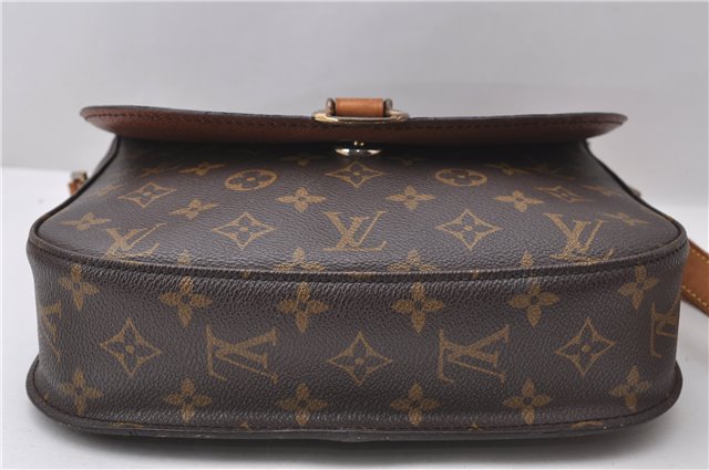 Auth Louis Vuitton Monogram Saint Cloud GM Shoulder Cross Bag M51242 LV 1272D