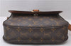 Auth Louis Vuitton Monogram Saint Cloud GM Shoulder Cross Bag M51242 LV 1272D