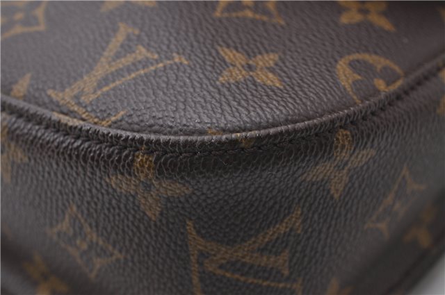 Auth Louis Vuitton Monogram Saint Cloud GM Shoulder Cross Bag M51242 LV 1272D