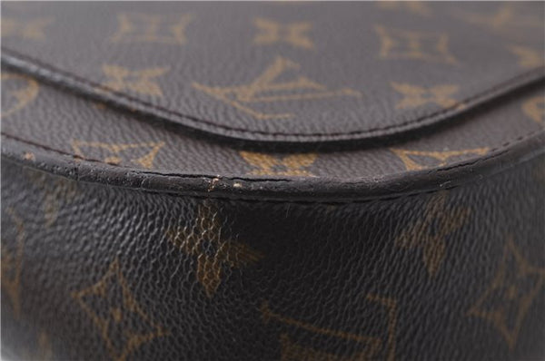Auth Louis Vuitton Monogram Saint Cloud GM Shoulder Cross Bag M51242 LV 1272D