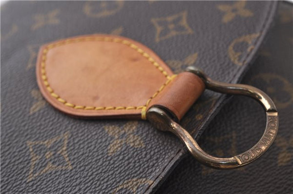 Auth Louis Vuitton Monogram Saint Cloud GM Shoulder Cross Bag M51242 LV 1272D