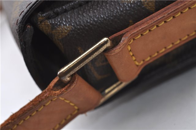 Auth Louis Vuitton Monogram Saint Cloud GM Shoulder Cross Bag M51242 LV 1272D