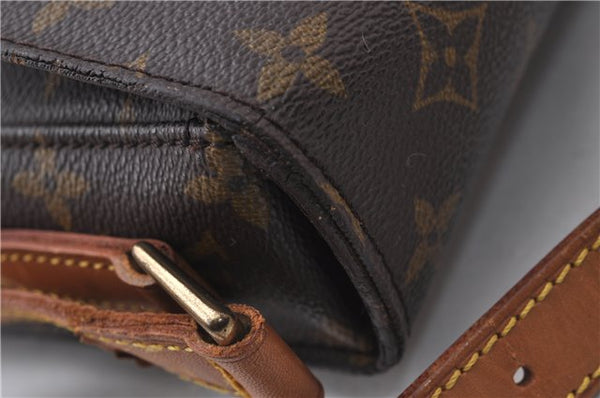 Auth Louis Vuitton Monogram Saint Cloud GM Shoulder Cross Bag M51242 LV 1272D