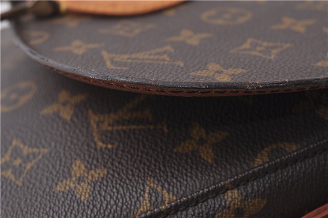 Auth Louis Vuitton Monogram Saint Cloud GM Shoulder Cross Bag M51242 LV 1272D