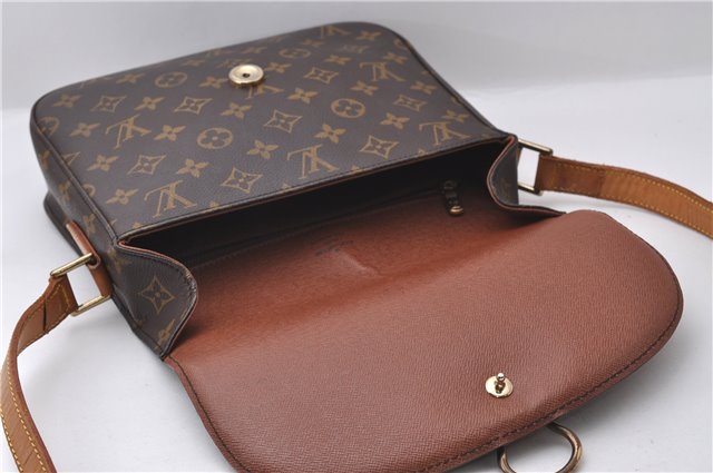 Auth Louis Vuitton Monogram Saint Cloud GM Shoulder Cross Bag M51242 LV 1272D