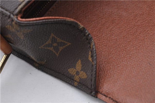 Auth Louis Vuitton Monogram Saint Cloud GM Shoulder Cross Bag M51242 LV 1272D