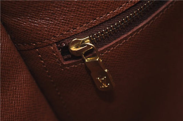 Auth Louis Vuitton Monogram Saint Cloud GM Shoulder Cross Bag M51242 LV 1272D