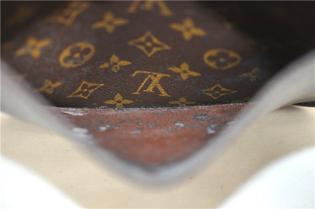 Auth Louis Vuitton Monogram Saint Cloud GM Shoulder Cross Bag M51242 LV 1272D