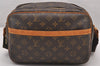 Authentic Louis Vuitton Monogram Reporter PM Shoulder Cross Bag M45254 LV 1272I