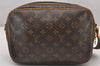 Authentic Louis Vuitton Monogram Reporter PM Shoulder Cross Bag M45254 LV 1272I
