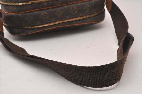 Authentic Louis Vuitton Monogram Reporter PM Shoulder Cross Bag M45254 LV 1272I