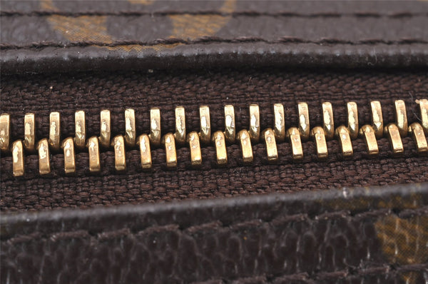 Authentic Louis Vuitton Monogram Reporter PM Shoulder Cross Bag M45254 LV 1272I