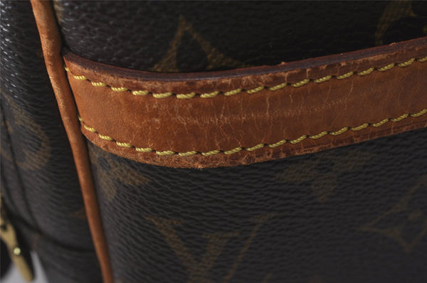 Authentic Louis Vuitton Monogram Reporter PM Shoulder Cross Bag M45254 LV 1272I