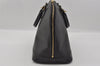Authentic Louis Vuitton Epi Alma PM Hand Bag Black M40302 LV 1273I