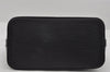 Authentic Louis Vuitton Epi Alma PM Hand Bag Black M40302 LV 1273I