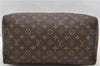 Authentic Louis Vuitton Monogram Speedy 35 Hand Bag M41524 LV 1274D