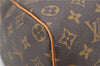 Authentic Louis Vuitton Monogram Speedy 35 Hand Bag M41524 LV 1274D