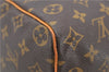 Authentic Louis Vuitton Monogram Speedy 35 Hand Bag M41524 LV 1274D