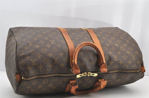 Authentic Louis Vuitton Monogram Keepall 50 Travel Boston Bag M41426 LV 1274I