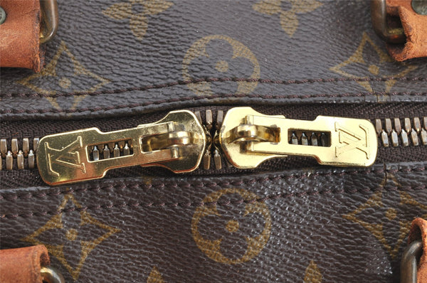 Authentic Louis Vuitton Monogram Keepall 50 Travel Boston Bag M41426 LV 1274I