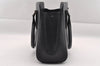 Authentic BURBERRY Vintage Leather Shoulder Hand Bag Purse Black 1275I