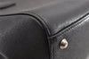 Authentic BURBERRY Vintage Leather Shoulder Hand Bag Purse Black 1275I