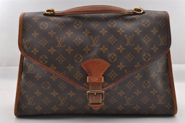 Authentic Louis Vuitton Monogram Beverly 41 M51121 2Way Shoulder Hand Bag 1277I