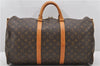 Auth Louis Vuitton Monogram Keepall Bandouliere 50 Boston Bag M41416 LV 1278D