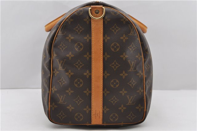 Auth Louis Vuitton Monogram Keepall Bandouliere 50 Boston Bag M41416 LV 1278D