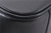 Authentic BURBERRY Vintage Hand Boston Bag Leather Black 1279F