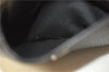 Authentic BURBERRY Vintage Hand Boston Bag Leather Black 1279F