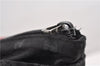 Authentic GUCCI Web Sherry Line Hand Tote Bag GG Nylon 131230 Black 1279G