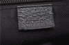 Authentic GUCCI Web Sherry Line Hand Tote Bag GG Nylon 131230 Black 1279G