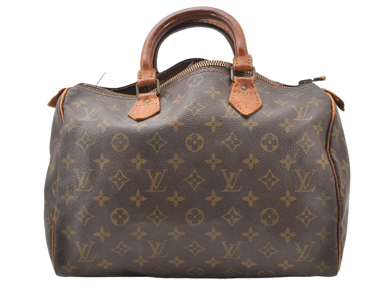 Authentic Louis Vuitton Monogram Speedy 30 Hand Boston Bag Old Model Junk 1279I