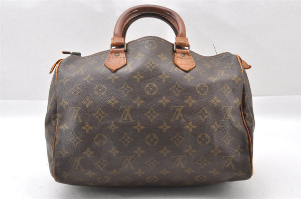 Authentic Louis Vuitton Monogram Speedy 30 Hand Boston Bag Old Model Junk 1279I