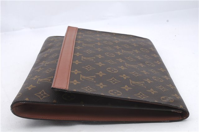Authentic Louis Vuitton Monogram Porte Envelope Documents Case M51801 LV 1280D