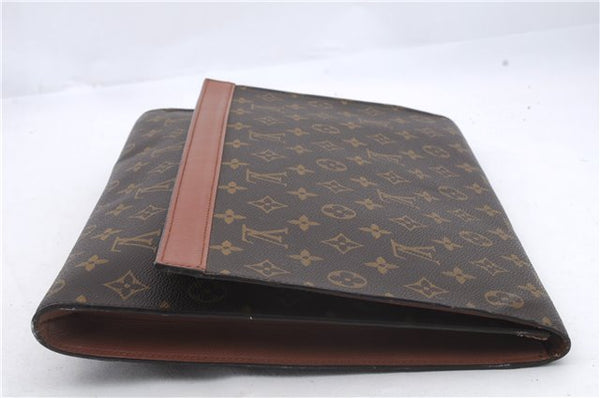 Authentic Louis Vuitton Monogram Porte Envelope Documents Case M51801 LV 1280D