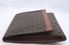 Authentic Louis Vuitton Monogram Porte Envelope Documents Case M51801 LV 1280D