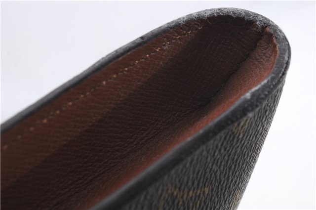 Authentic Louis Vuitton Monogram Porte Envelope Documents Case M51801 LV 1280D