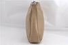 Authentic GUCCI Bamboo 2Way Shoulder Hand Bag Leather 0011577 Beige 1280G