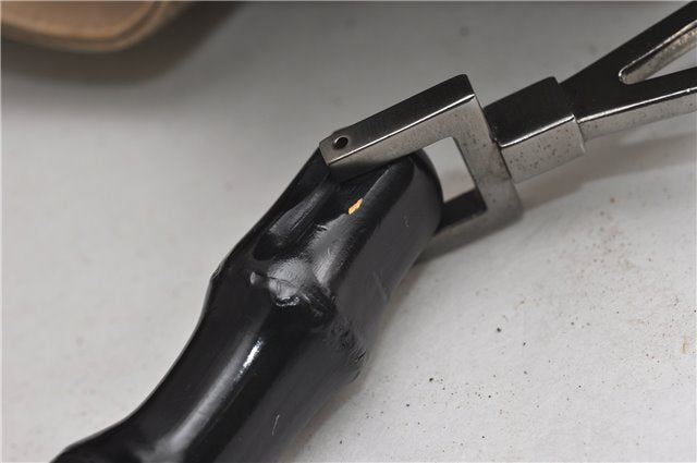 Authentic GUCCI Bamboo 2Way Shoulder Hand Bag Leather 0011577 Beige 1280G