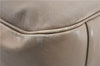 Authentic GUCCI Bamboo 2Way Shoulder Hand Bag Leather 0011577 Beige 1280G