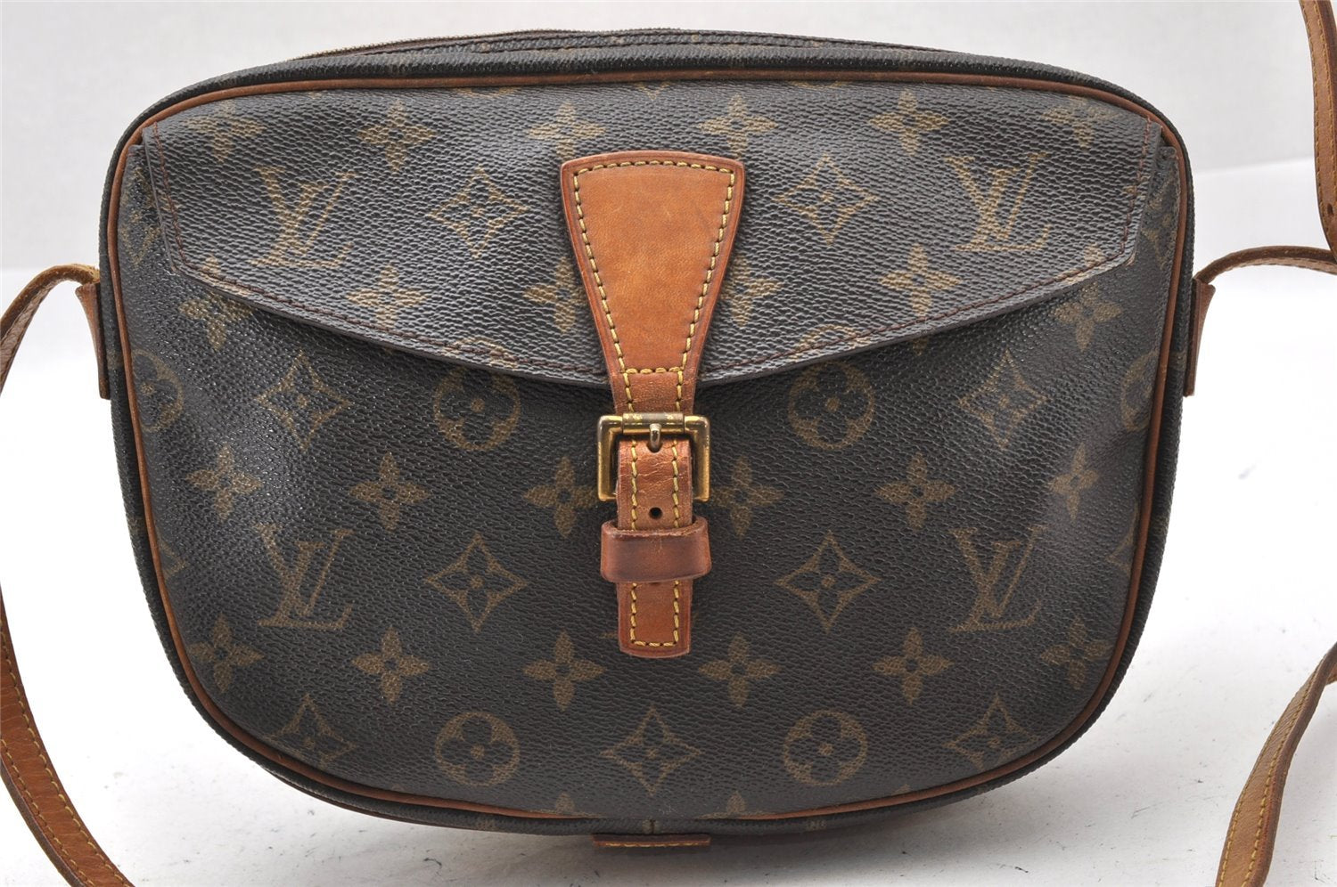 Authentic Louis Vuitton Monogram Jeune Fille MM M51226 Shoulder Bag Junk 1280I